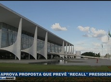 CCJ aprova proposta que prevê recall presidencial