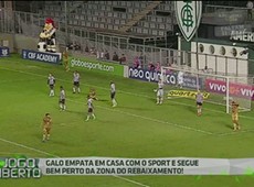 Galo e Sport empatam na nona rodada do Brasileirão