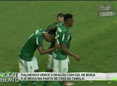 Palmeiras bate Atlético-GO com gol de Borja