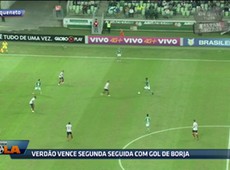 Verdão vence segunda seguida com gol de Borja