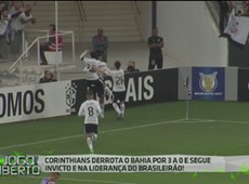 Corinthians bate Bahia por 3 a 0
