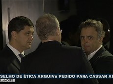 Conselho de ética arquiva pedido de cassação de Aécio