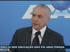 PF diz que gravação de Joesley e Temer não foi adulterada