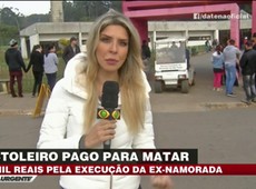 Enterrada jovem morta a mando do ex
