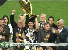 Corinthians busca tríplice coroa