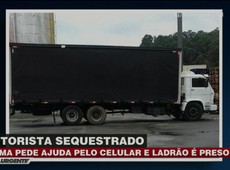 SP: Motorista de caminhão é sequestrado