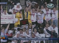 Timão festeja 5 anos da conquista histórica da Libertadores
