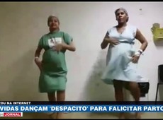 Grávidas dançam ‘Despacito’ para facilitar o parto