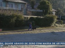 São Paulo registra recorde de frio no ano