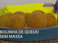 Dia Dia Express: Bolinha de queijo sem massa
