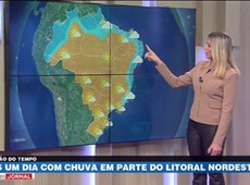 Mais um dia de chuva em todo o litoral nordestino