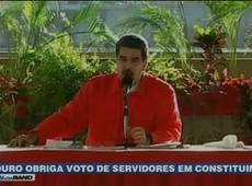 Maduro obriga voto de servidores em Constituinte