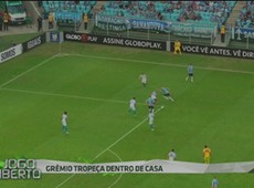 Grêmio tropeça dentro de casa