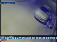 Mulher grávida perde bebê após ser atropelada por ladrões