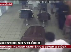 Mulher é sequestrada durante velório