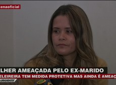 Mulher é ameaçada pelo ex-marido