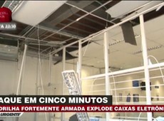RS: Quadrilha fortemente armada explode caixas eletrônicos