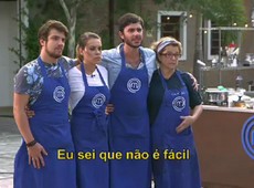 Chefs desempatam e equipe azul vence a prova