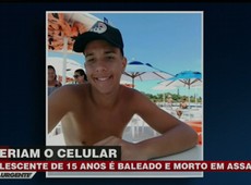 RJ: Adolescente é morto por causa de celular
