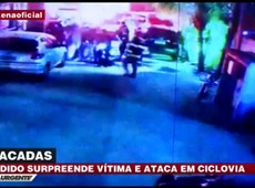 Ciclista leva quatro facadas em assalto