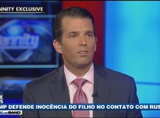 Trump defende inocência do filho no contato com russos