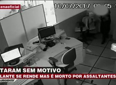 Vigilante morre em assalto a banco