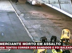 Comerciante tenta fugir de assalto e é morto