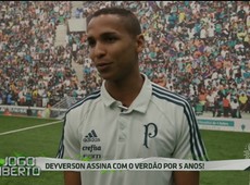 Deyverson chega ao Verdão