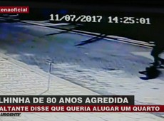 Idosa de 80 anos é agredida por assaltante