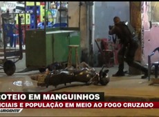 RJ: Imagens mostram tiroteio em Manguinhos
