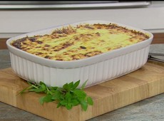 Lasanha de frango com abobrinha