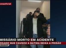 Advogado que bateu em carro de comissário deixa a prisão