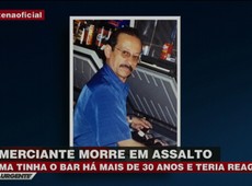 Comerciante reage a assalto e é baleado