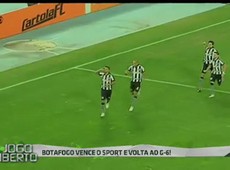 Fogão vence Sport e chega ao G-6