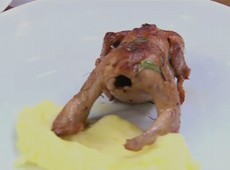 Chefs caem na risada com codorna de Valter