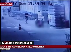 Homem que atirou e atropelou ex-mulher vai a júri popular