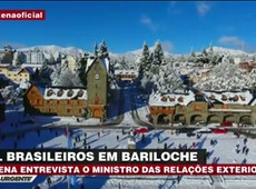 Brasileiros estão presos em Bariloche após forte nevasca