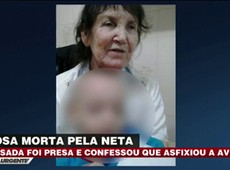 Idosa é asfixiada pela própria neta