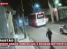 SP: Cinco carros são roubados em arrastão