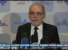 Ministro da Saúde recebe dossiê sobre problemas no SUS