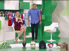 Renata Fan e Denilson celebram o dia do amigo