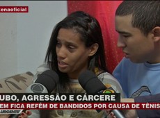 Jovem fica refém de bandidos por causa de tênis