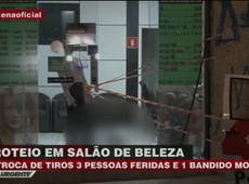 SP: Assalto a salão de beleza acaba em tiroteio