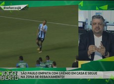 Héverton analisa o jogo São Paulo 1 x 1 Grêmio