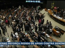 Governo reforça pedido de apoio contra denúncia