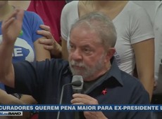 Procuradores querem pena maior para ex-presidente Lula