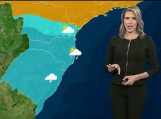 Frente fria traz chuva forte ao Sul do país