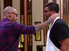Leonardo é eliminado na reta final do MasterChef