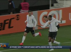 Jô pode ser o primeiro corintiano artilheiro do Brasileirão