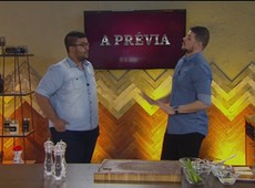 Leo é desafiado por Raul a replicar prato do chef Fogaça